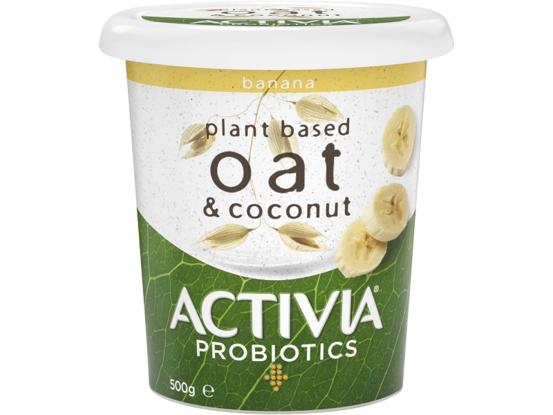 Activia plant-based oat and coconut yoghurt