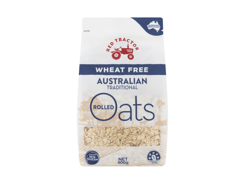 Red tractor rolled oats