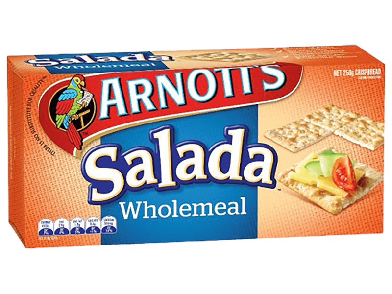 Arnotts salada wholemeal cracker healthy and environmentally sustainable product review