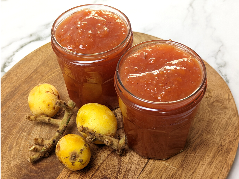 homemade healthy loquat jam recipe